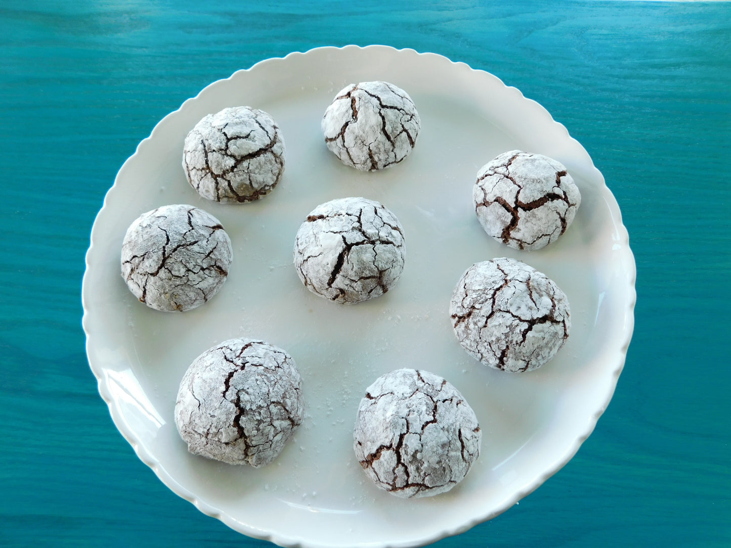 Crinkle Cookies |Half Dozen| Chocolate